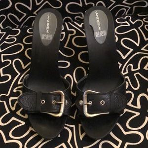 Cute Black Mules